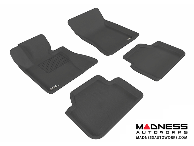 BMW X3 (E83) Floor Mats (Set of 4) - Black by 3D MAXpider
